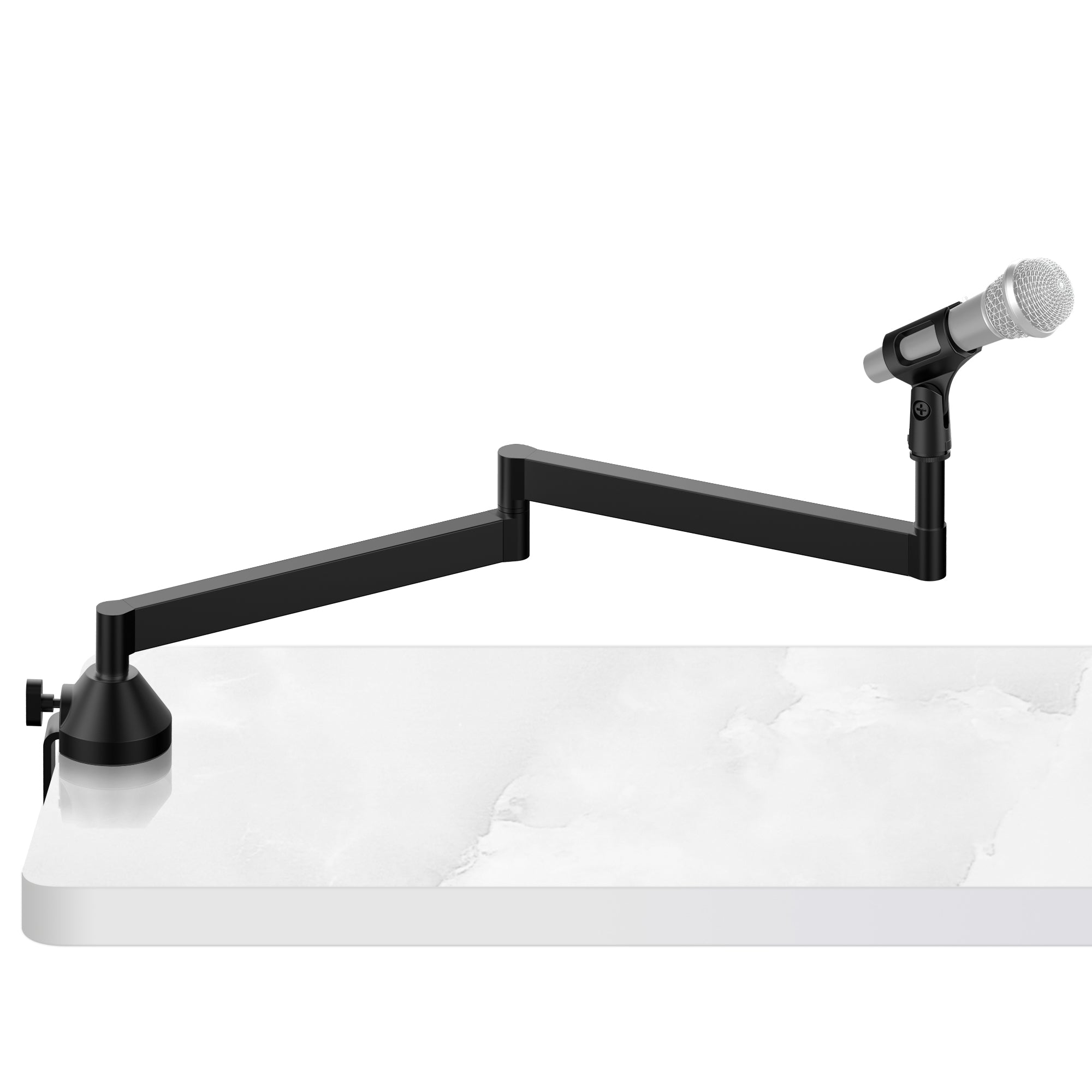 InnoGear Low Profile Mic Arm, Boom Arm Mic Stand Desk Adjustable Micro