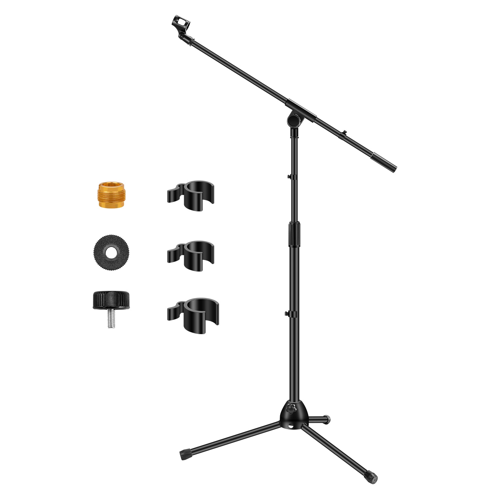 InnoGear Microphone Stand, Detachable Tripod Boom Stand Height Adjusta