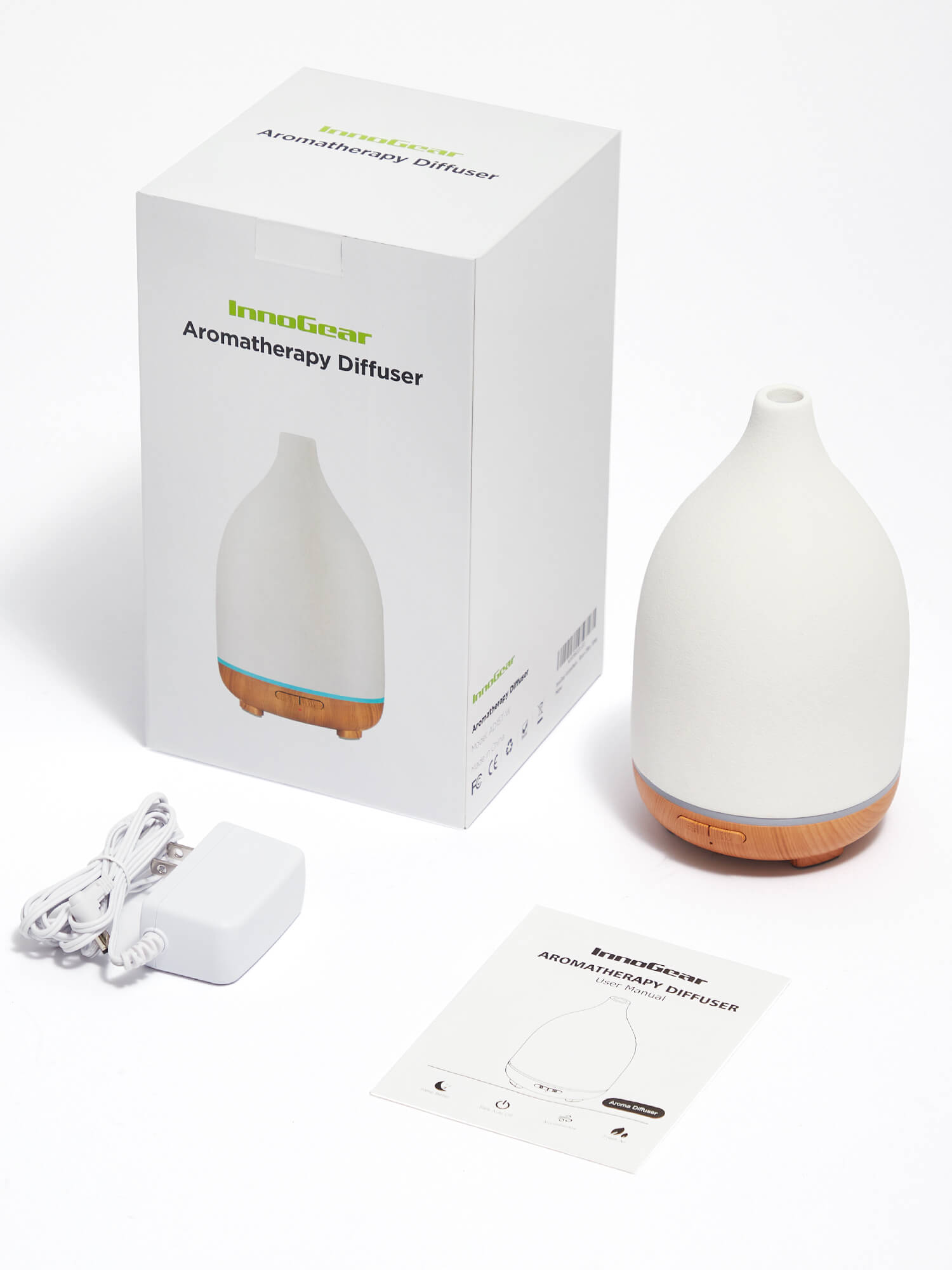 InnoGear Essential Oil Diffuser, 300ml Diffuser for Essential Oils  Aromatherapy Basic White - Costless WHOLESALE - Online Shopping!